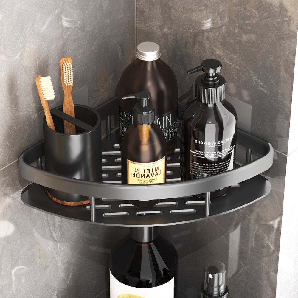AeroLuxe Floating Wall Shelves – Sleek Space - Saving Display for Modern Interiors - All Around Casa