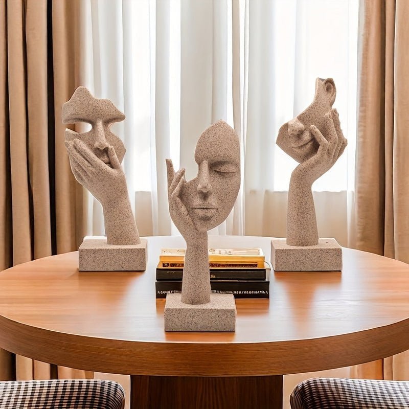 All Around Casa – Decorative Abstract Masks Set - All Around Casa