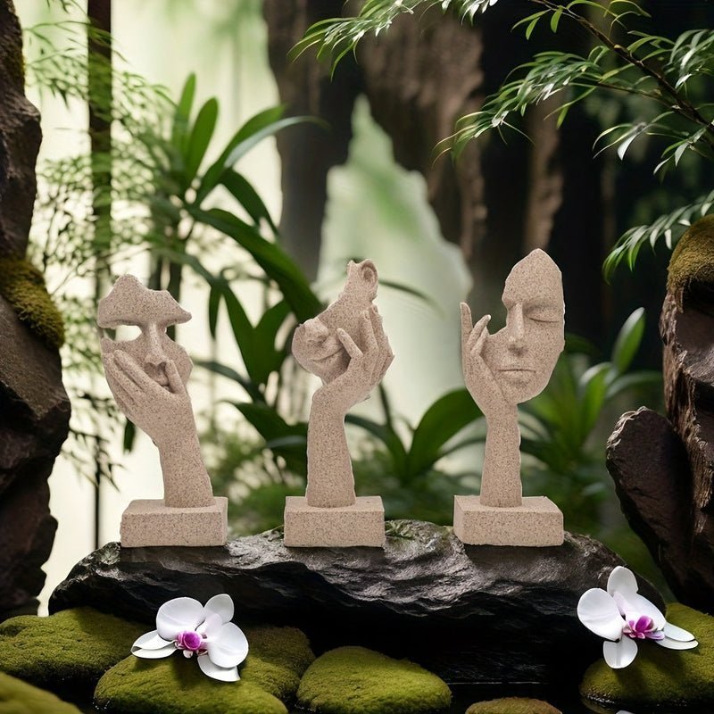 All Around Casa – Decorative Abstract Masks Set - All Around Casa