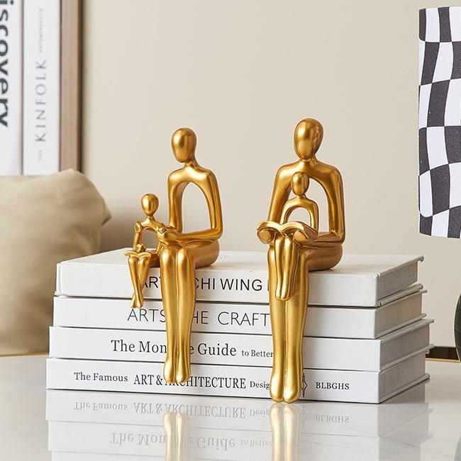 All Around Casa – Elegant Abstract Resin Sculpture - All Around Casa