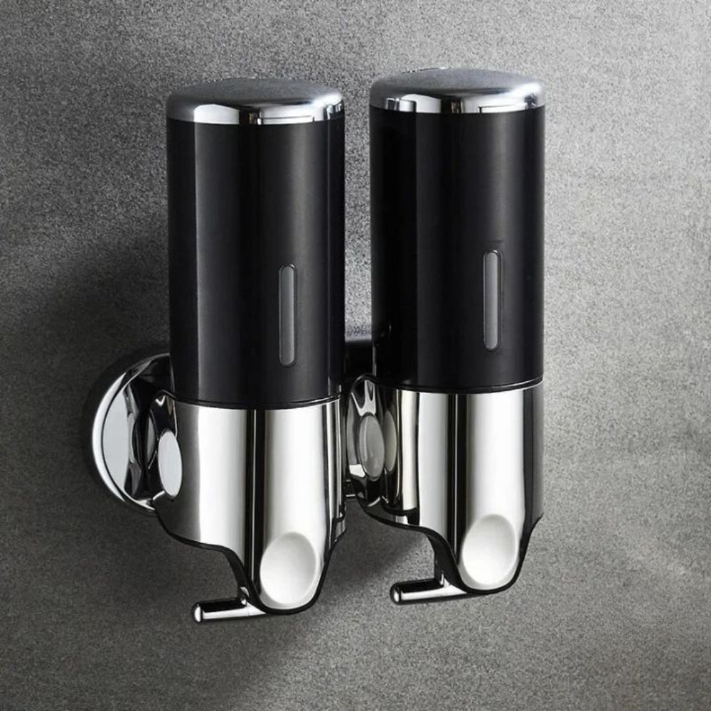 All Around Casa Elegant Wall Soap Dispenser for a Modern, Minimalist Bathroom - All Around Casa