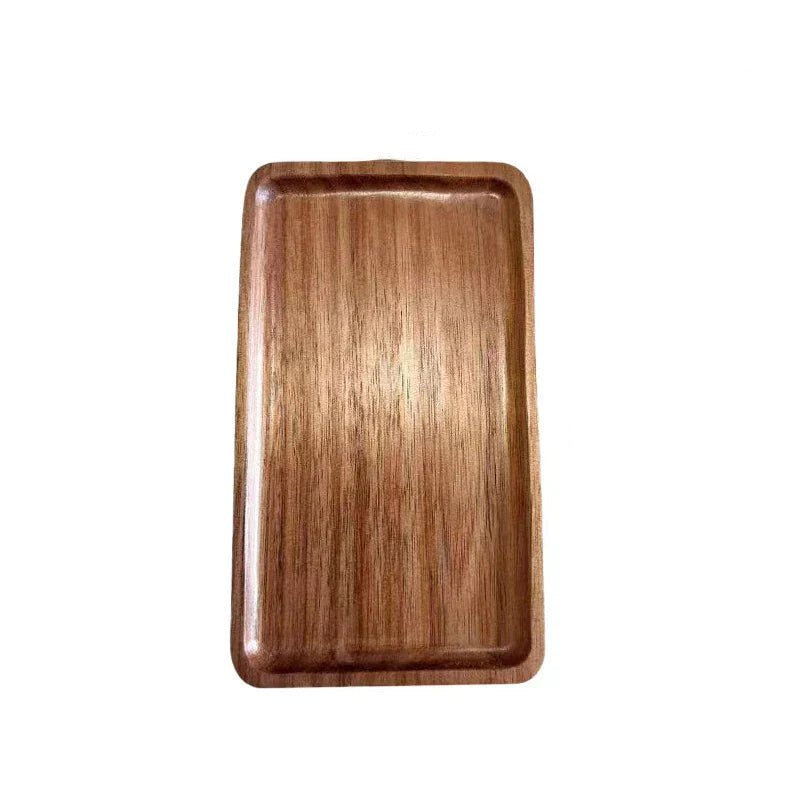 All Around Casa Elegant Wood Serving Tray for Rustic Charm - All Around Casa
