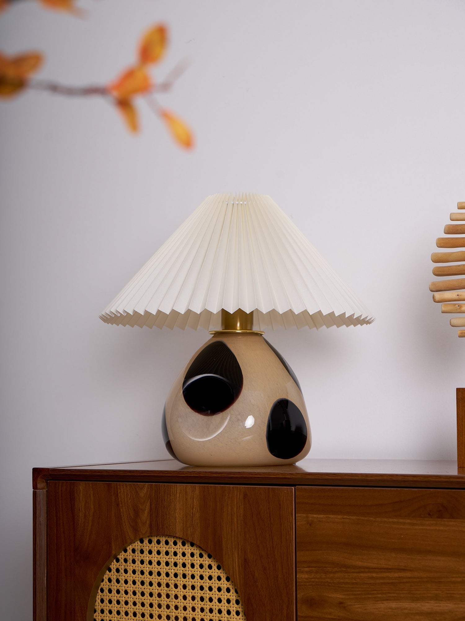 All Around Casa – Pleated Cavolo Table Lamp - All Around Casa