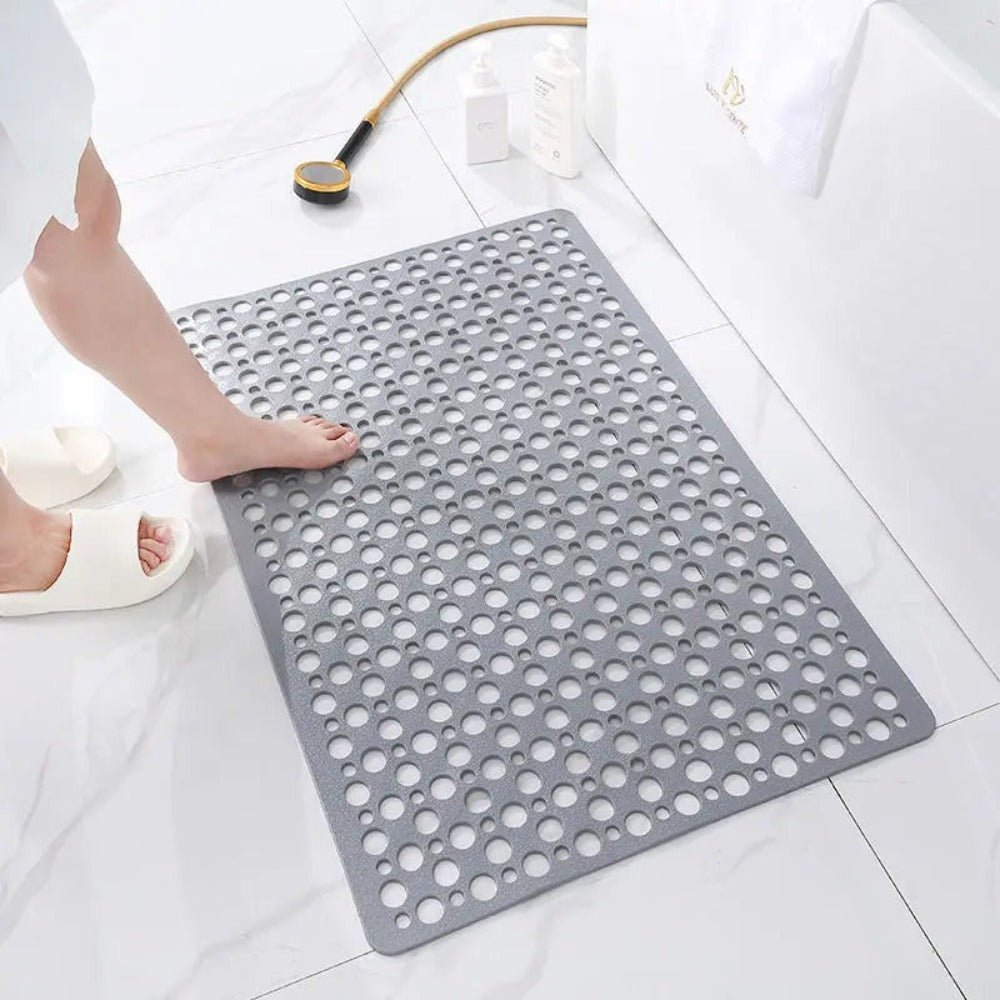 AquaHaven Elegant Antislip Shower Mat for a Fresh, Secure Bath Experience - All Around Casa