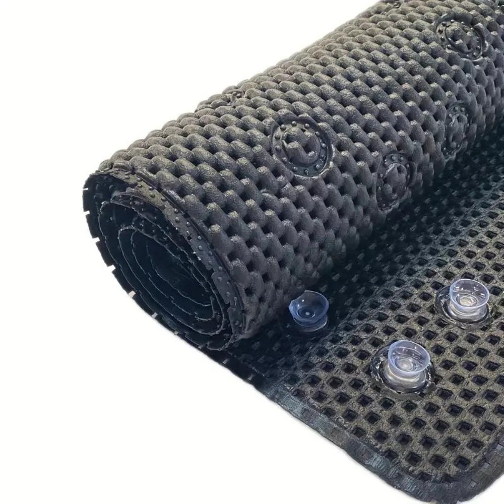 AquaLuxe Plush Non - Slip Bathtub Mat for a Spa - Like Bathing Experience - All Around Casa