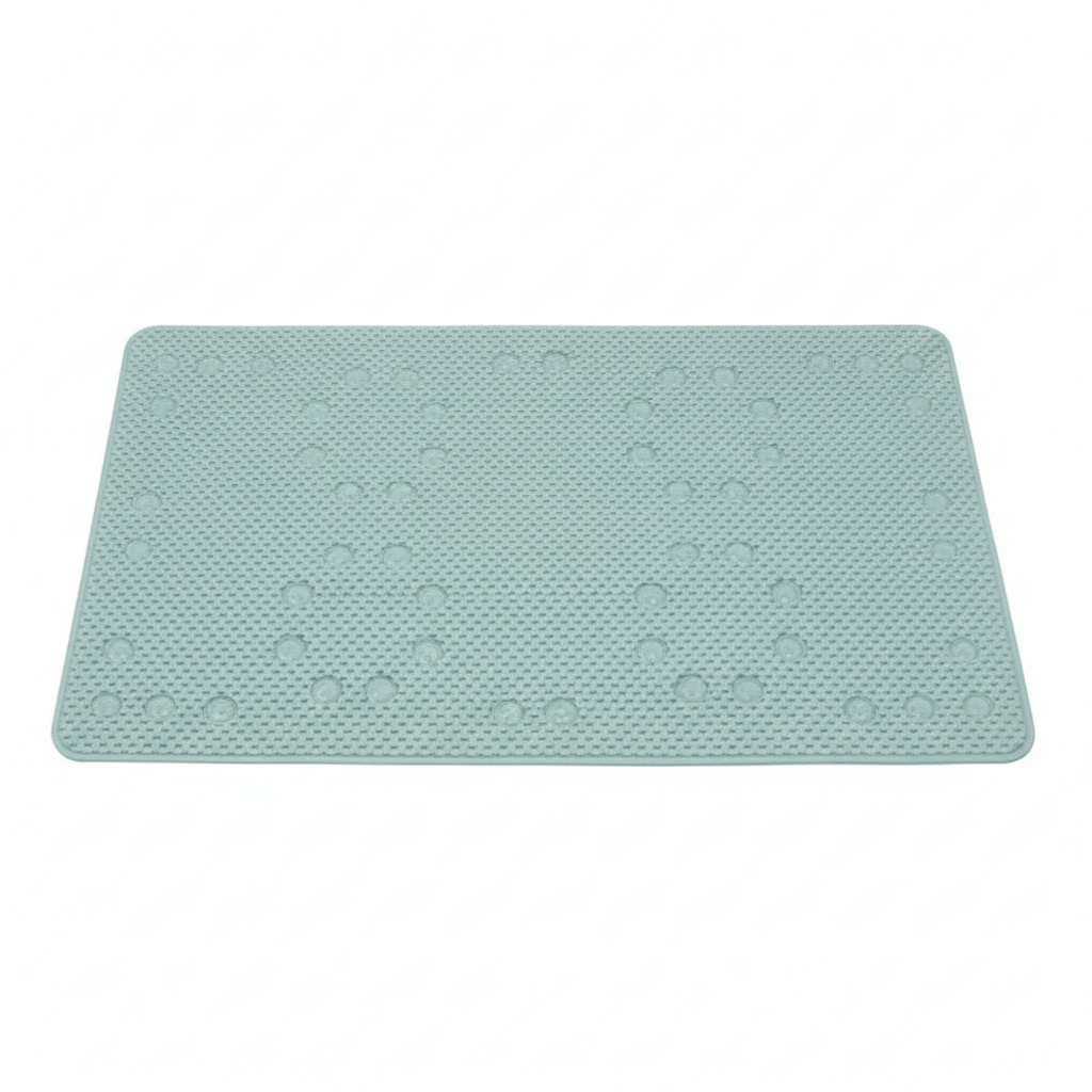 AquaLuxe Plush Non - Slip Bathtub Mat for a Spa - Like Bathing Experience - All Around Casa