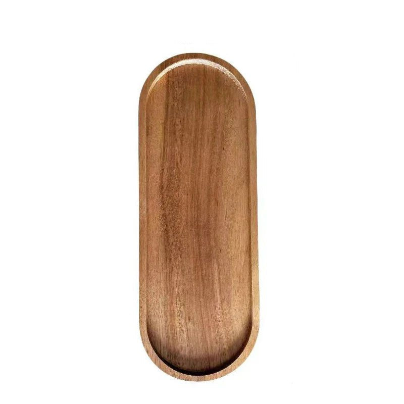 Aurevia Elegant Wood Serving Tray for Rustic Charm - All Around Casa