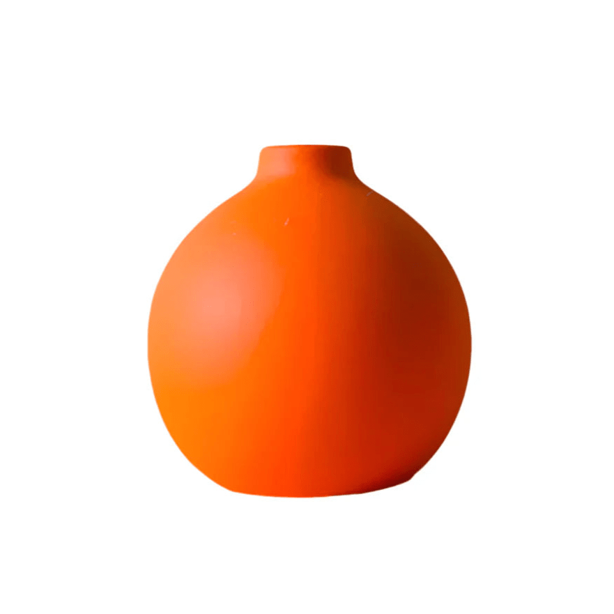 Auric Plume Ceramic Vase – Elegant Scandinavian Accent for Modern Interiors - All Around Casa