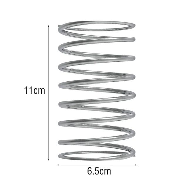 AuriSpring Elegant Stainless Steel Toothbrush Holder for a Sleek Bathroom Touch - All Around Casa