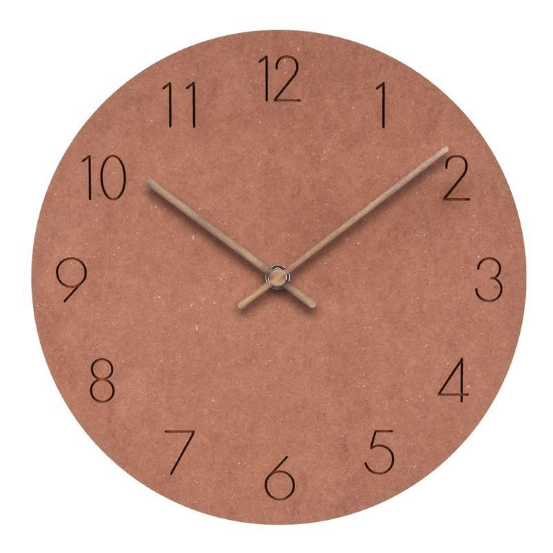 AuroraHush Elegant Wall Clock – Nordic Minimalist Design for Serene Interiors - All Around Casa