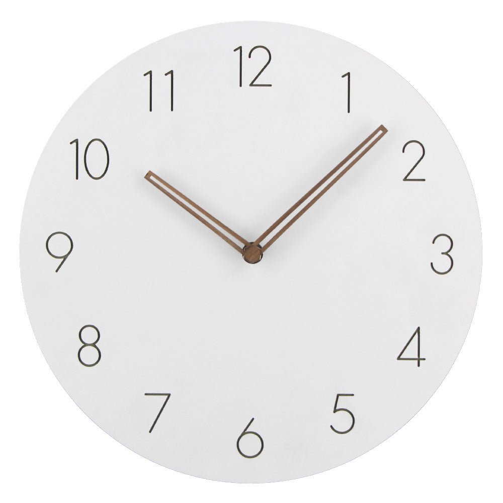 AuroraHush Elegant Wall Clock – Nordic Minimalist Design for Serene Interiors - All Around Casa