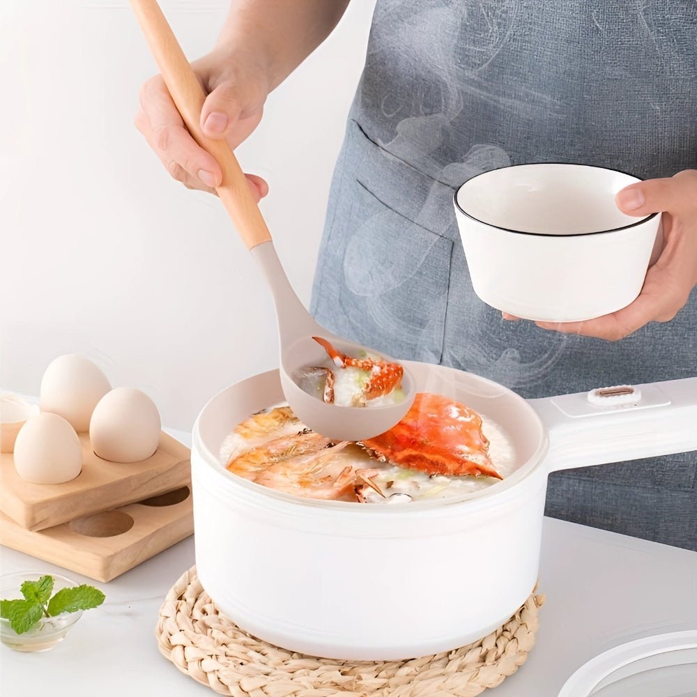 BambooVerve Elegant Silicone Kitchen Utensil Set – 12 - Piece Collection for Stylish, Scratch - Safe Cooking - All Around Casa