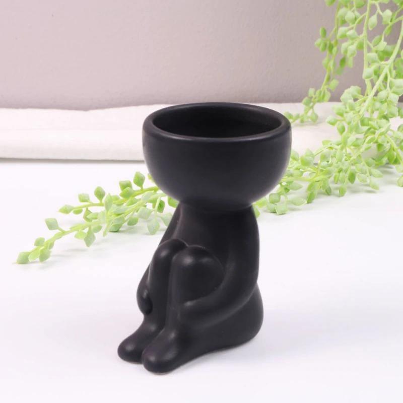 ClayHaven Whimsical Succulent Planter – Charming Ceramic Decor for a Playful Touch - All Around Casa