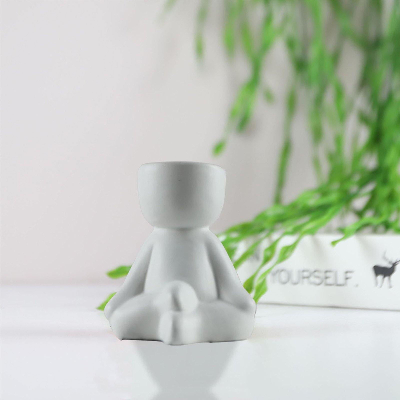 ClayHaven Whimsical Succulent Planter – Charming Ceramic Decor for a Playful Touch - All Around Casa