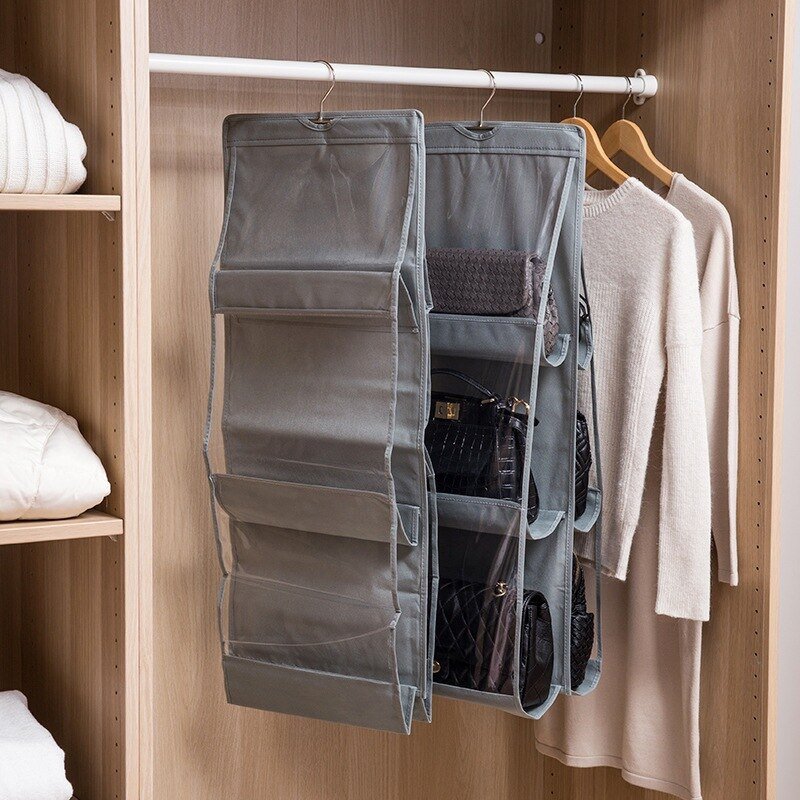 ClosetLuxe Elegant Hanging Bag Organizer for a Refined, Clutter - Free Wardrobe - All Around Casa
