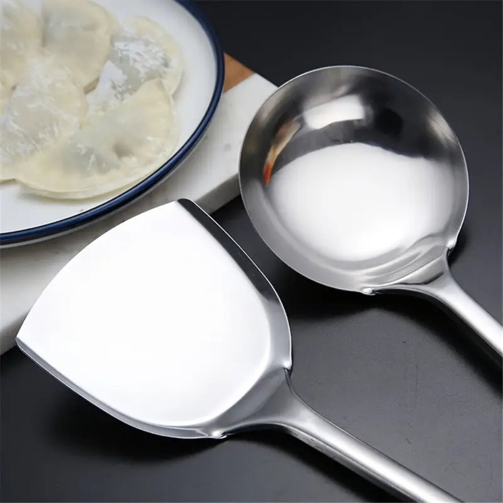 CulinaLuxe Elegant Stainless Steel Utensil Set – Crafted Precision for Modern Kitchens - All Around Casa