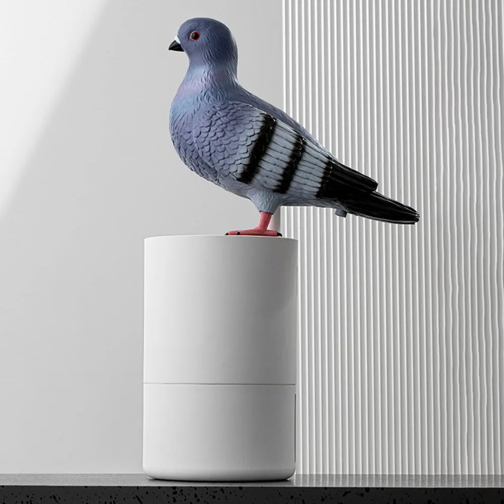 FeatherLuxe Elegant Pigeon Soap Dispenser – Playful Design for Stylish Kitchens & Bathrooms - All Around Casa
