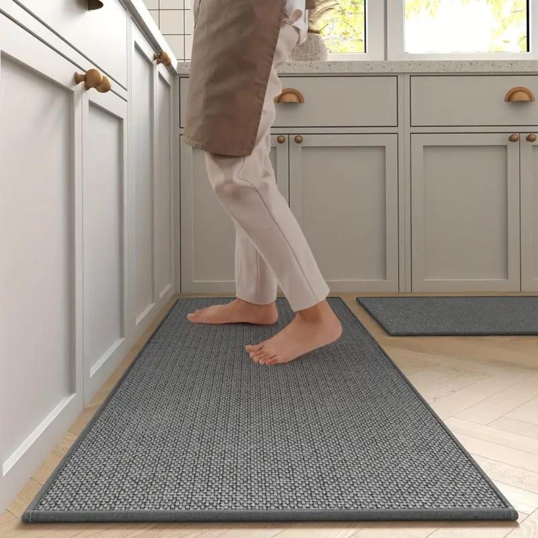 Lumea Comfort Kitchen Mat Set – Elegant Non - Slip Support for a Refined Cooking Space - All Around Casa