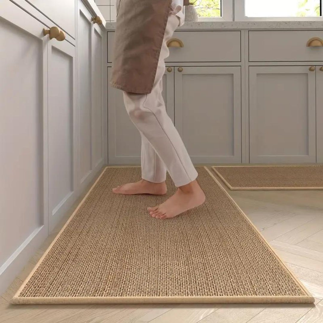 Lumea Comfort Kitchen Mat Set – Elegant Non - Slip Support for a Refined Cooking Space - All Around Casa