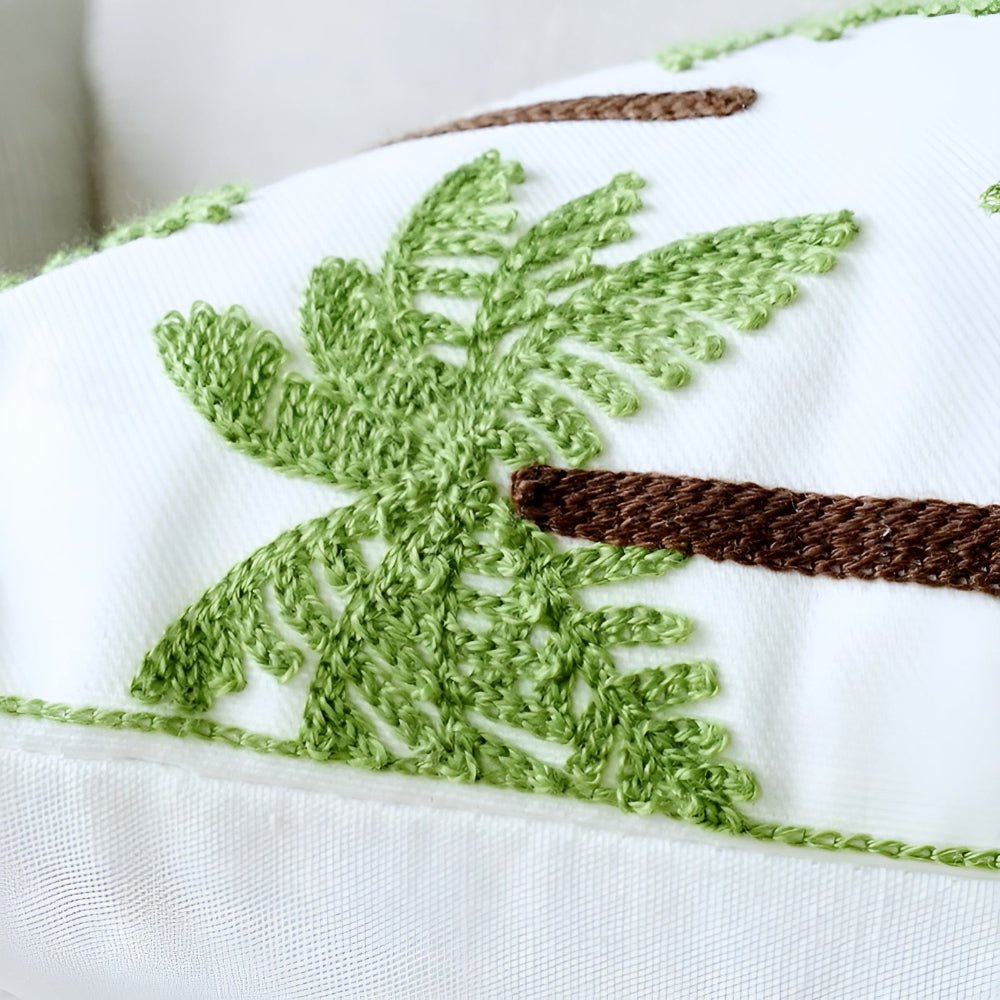LushHaven Botanical Cushion Cover – Elegant Nature - Inspired Accent for Modern Living - All Around Casa
