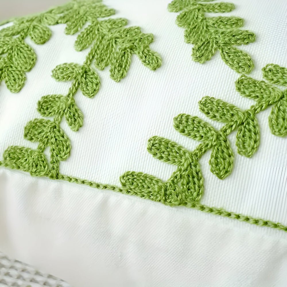 LushHaven Botanical Cushion Cover – Elegant Nature - Inspired Accent for Modern Living - All Around Casa