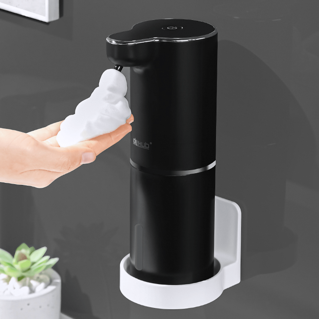 PureAura Elegant Automatic Soap Dispenser for a Modern, Hygienic Home - All Around Casa