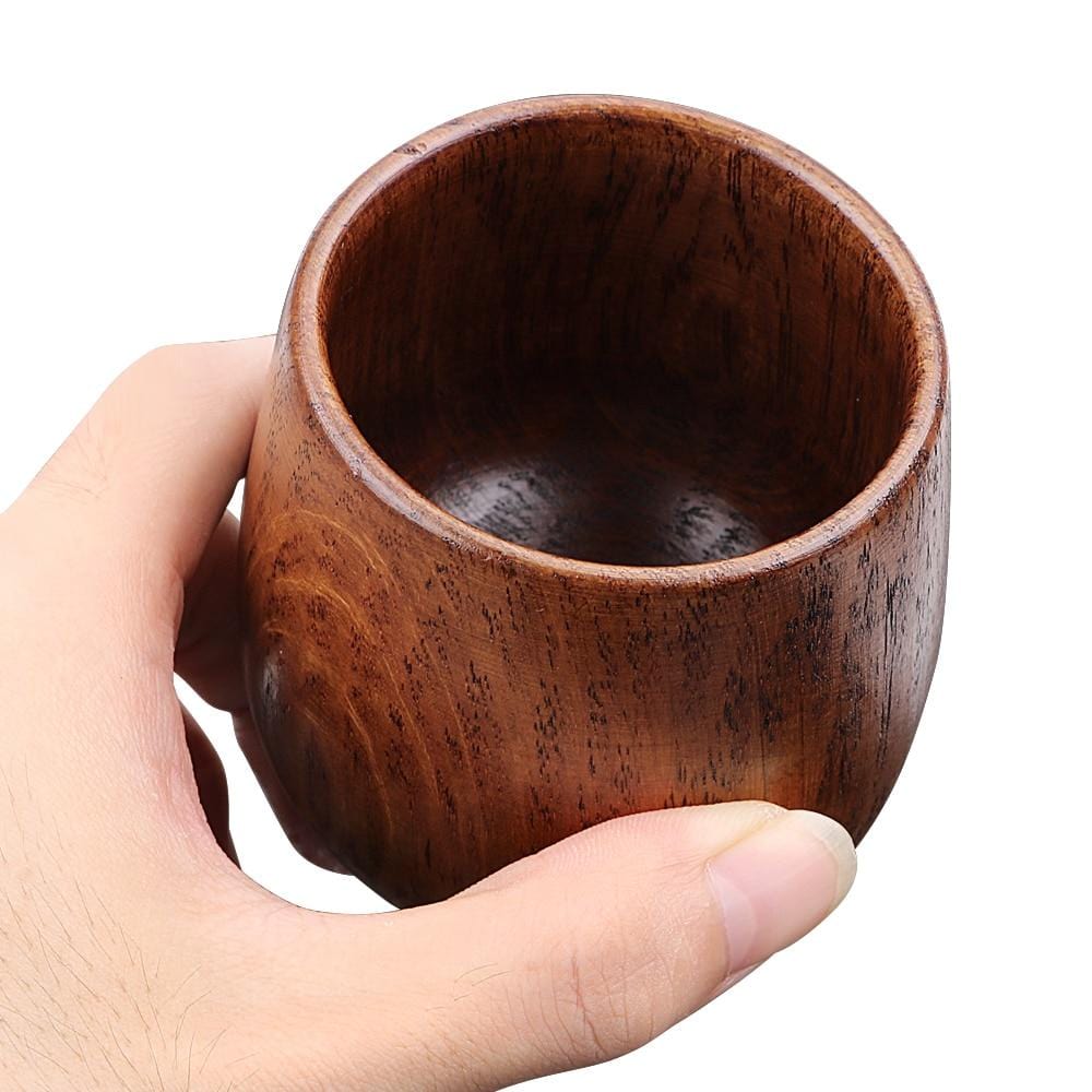 SerenOak Elegant Wood Cup for a Warm, Natural Touch - All Around Casa