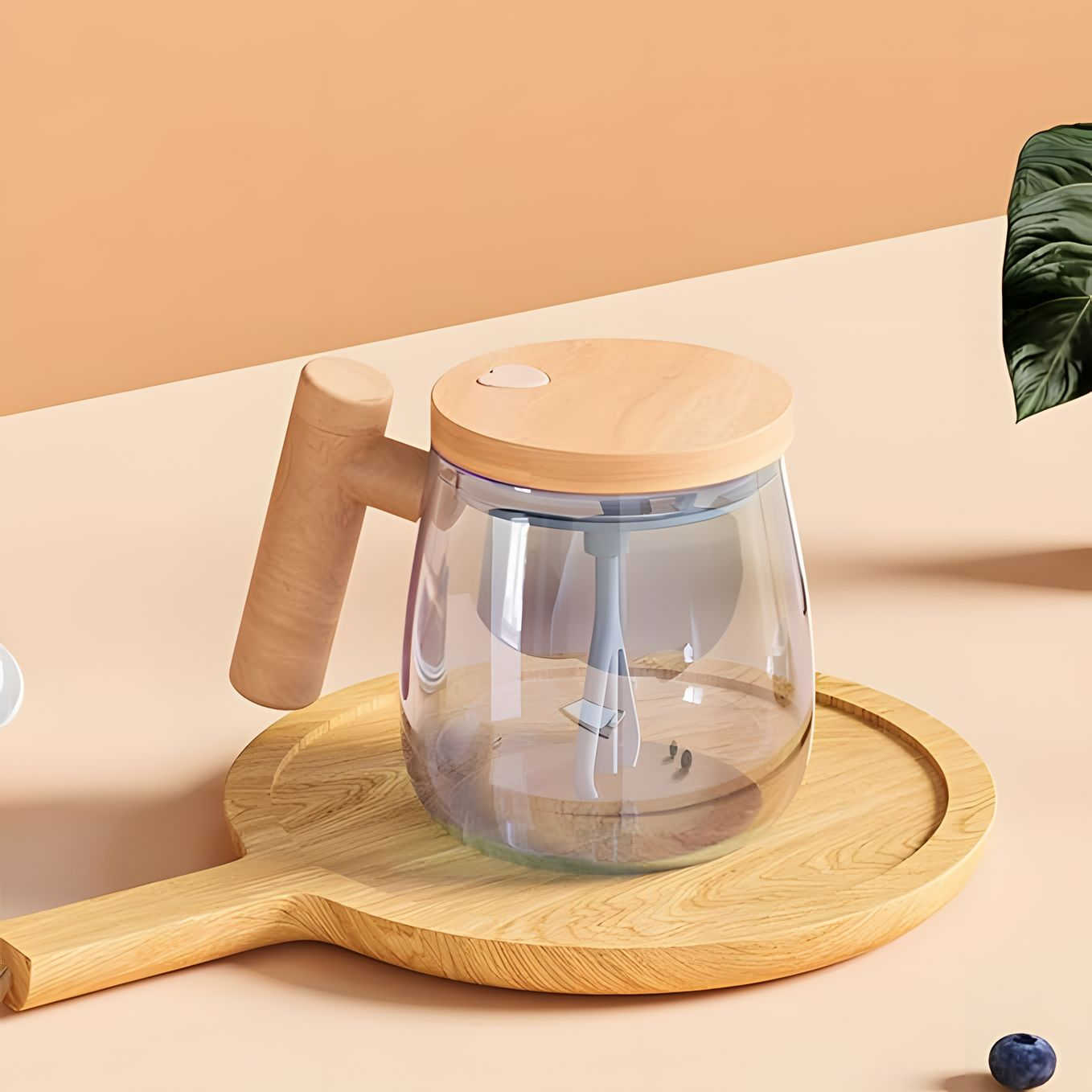 StirMate Smart Self - Stirring Mug – Effortless Mixing for Coffee, Tea & More - All Around Casa