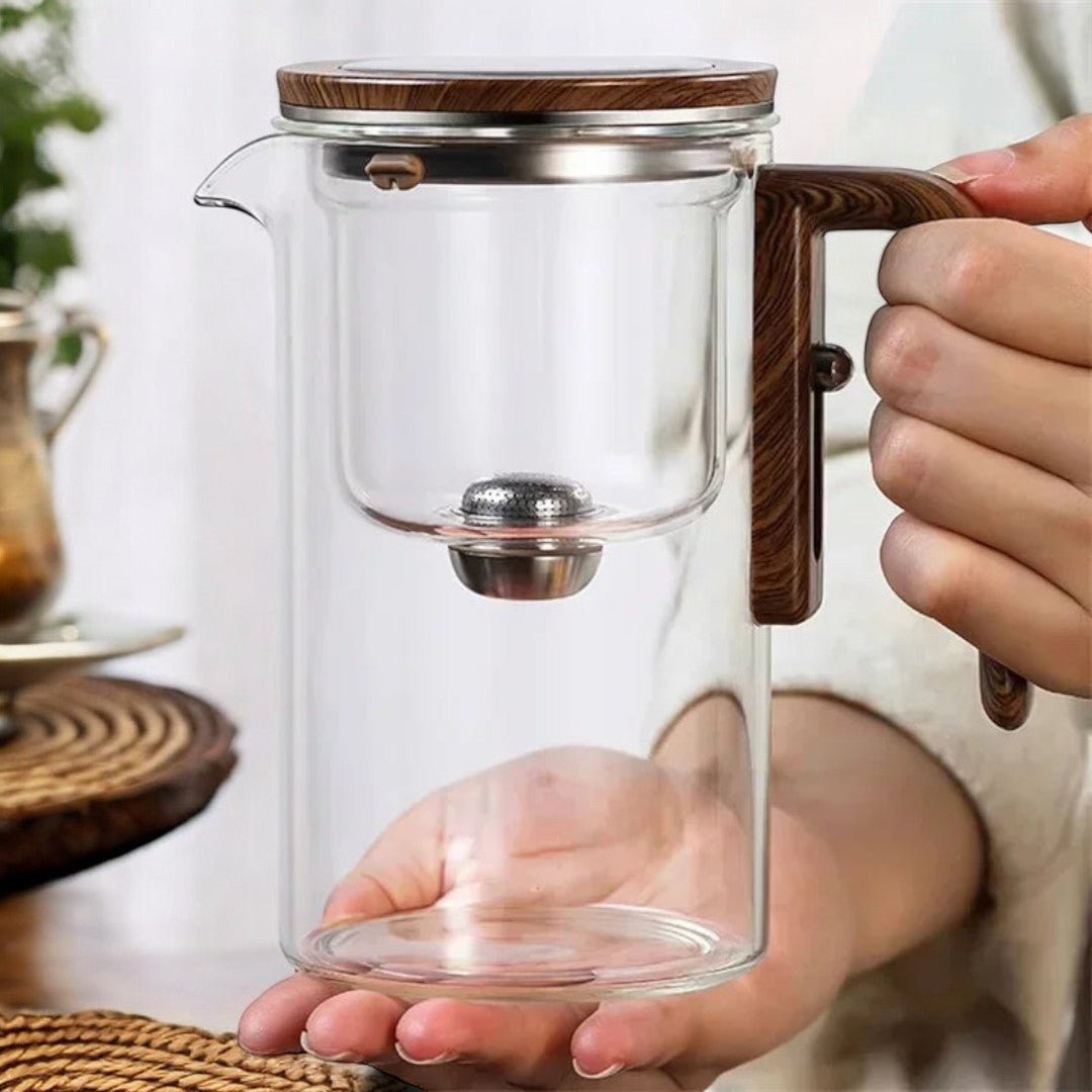 Tranquessi Elegant Magnetic Filtration Teapot – Pure Brewing with Modern Serenity - All Around Casa