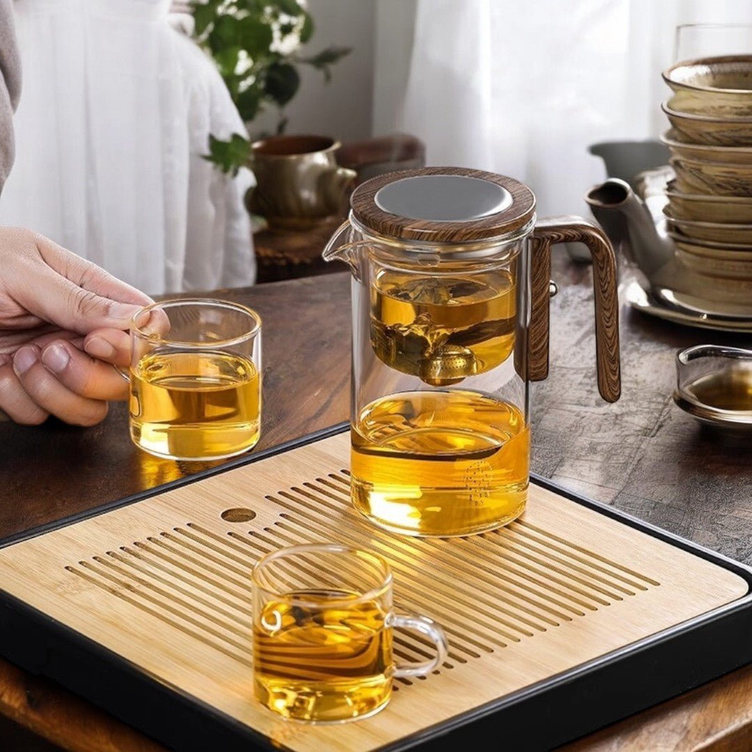 Tranquessi Elegant Magnetic Filtration Teapot – Pure Brewing with Modern Serenity - All Around Casa