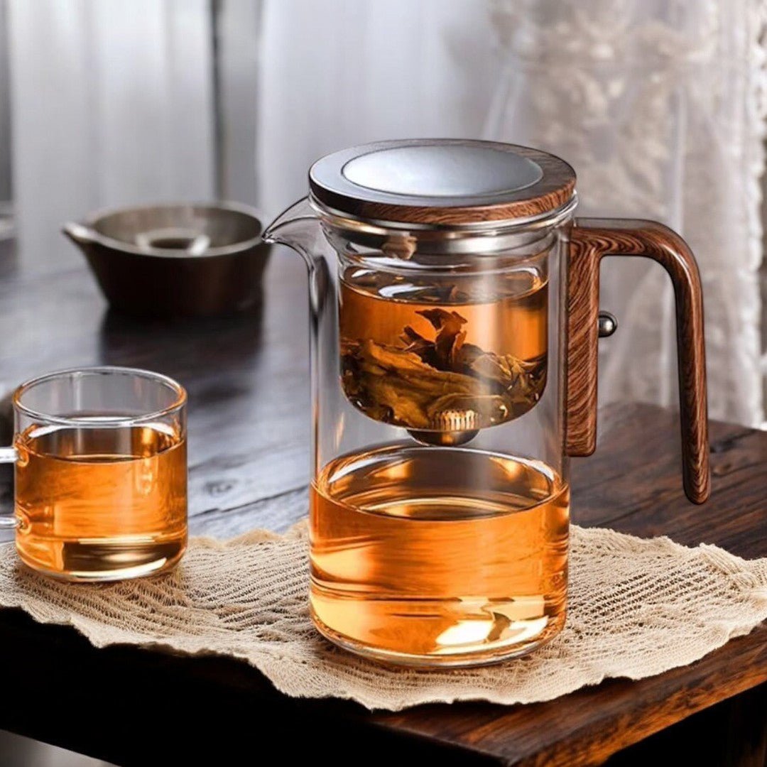Tranquessi Elegant Magnetic Filtration Teapot – Pure Brewing with Modern Serenity - All Around Casa