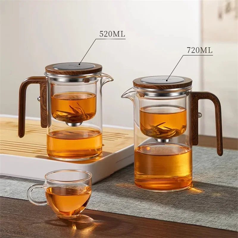 Tranquessi Elegant Magnetic Filtration Teapot – Pure Brewing with Modern Serenity - All Around Casa