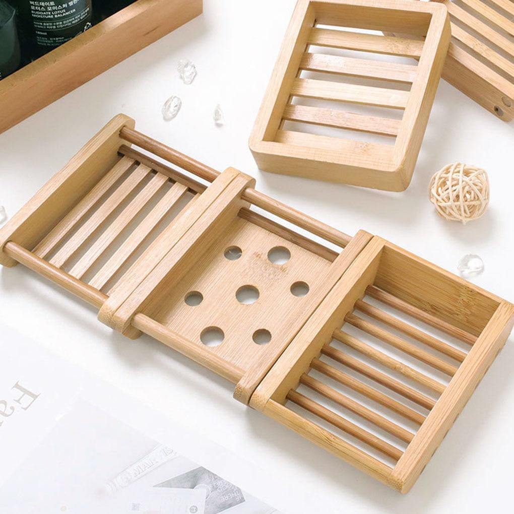 ZenHaven Bamboo Soap Dish – Elegant Natural Holder for a Fresh, Minimalist Bathroom - All Around Casa
