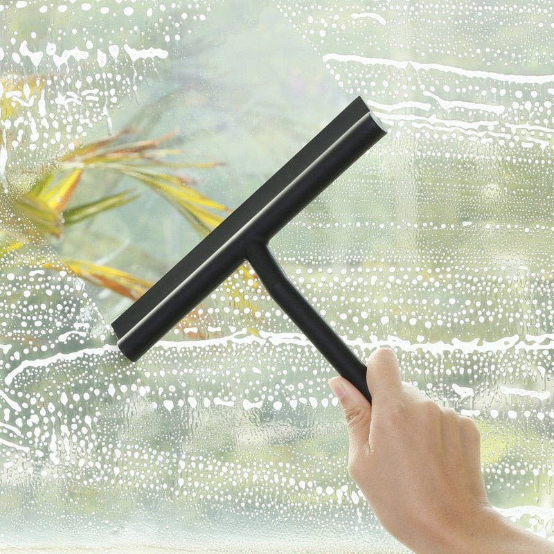 AerisLuxe Sleek Bathroom Squeegee – Elegant Silicone Finish for Crystal - Clear Glass - All Around Casa