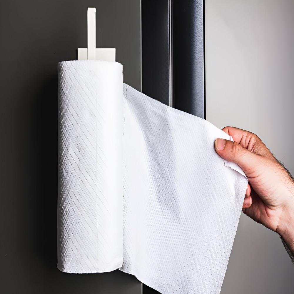 AeroHold Elegant Wall Paper Towel Rack for a Sleek, Space - Saving Interior - All Around Casa