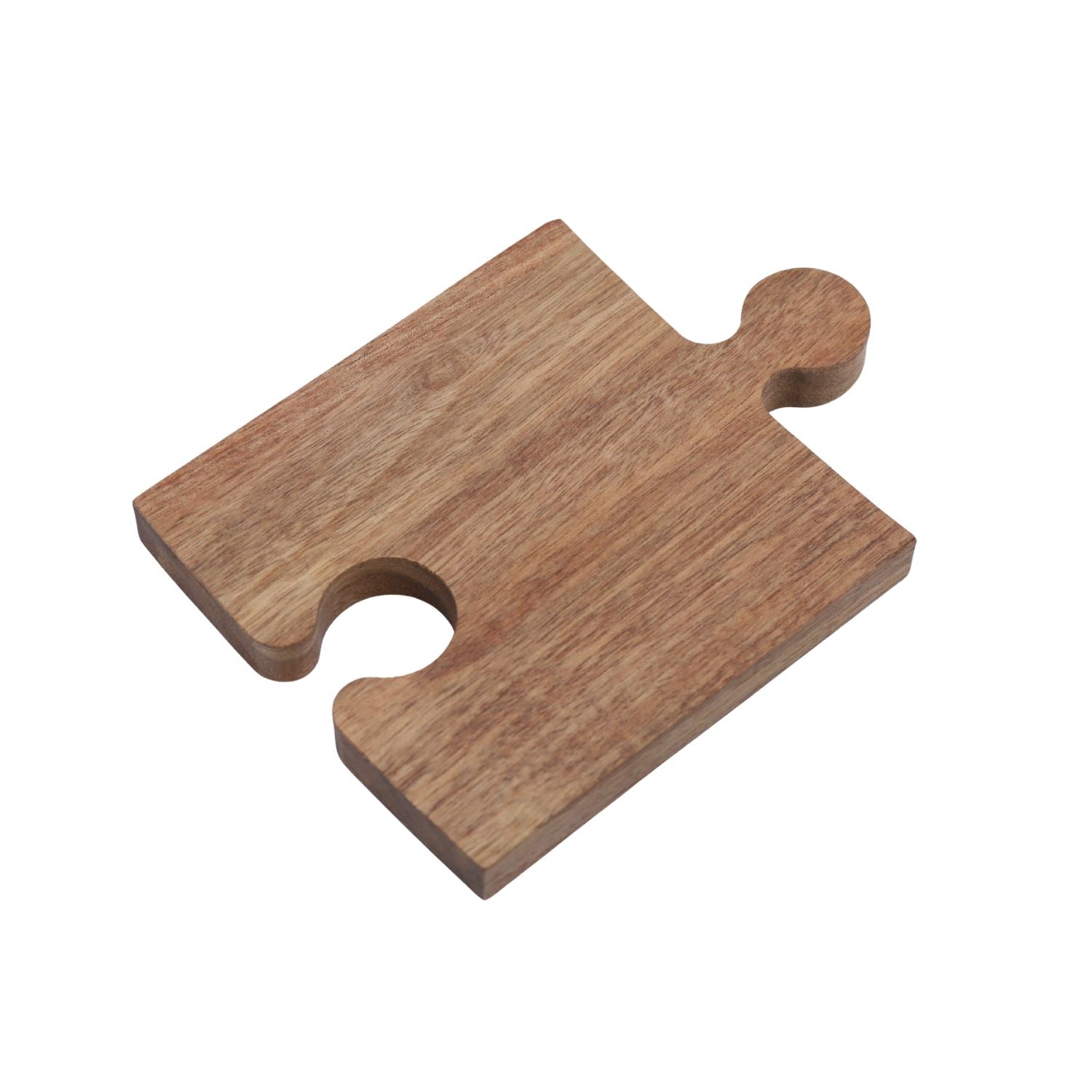 Alderon Walnut Puzzle Coaster Set – Playful Elegance in Handcrafted Wood - All Around Casa