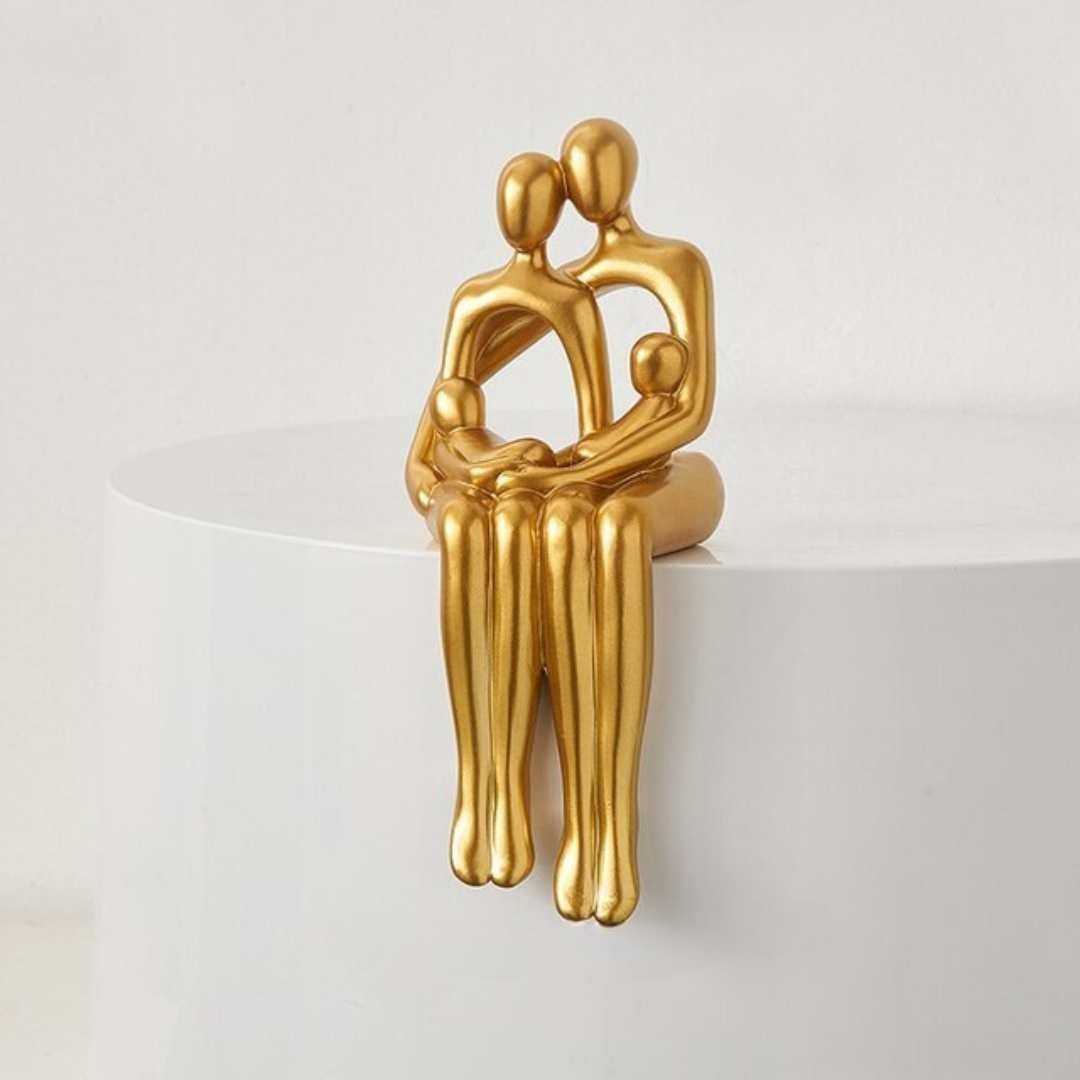 All Around Casa – Elegant Abstract Resin Sculpture - All Around Casa