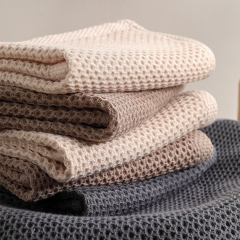 All Around Casa Elegant Cotton Kitchen Towels for Effortless Drying - All Around Casa