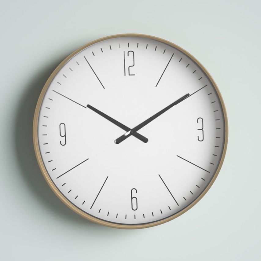 All Around Casa – Elegant Minimalist Wall Clock - All Around Casa