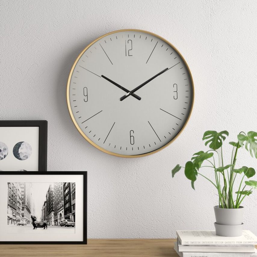 All Around Casa – Elegant Minimalist Wall Clock - All Around Casa
