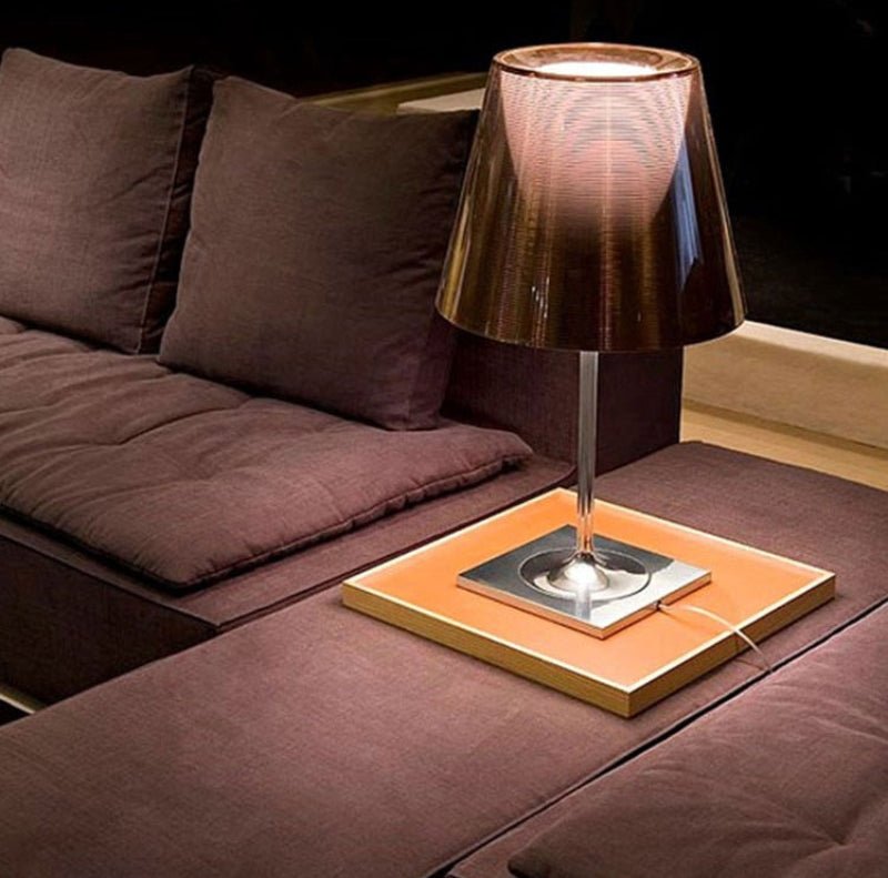 All Around Casa – Glass Look LED Table Lamp - All Around Casa