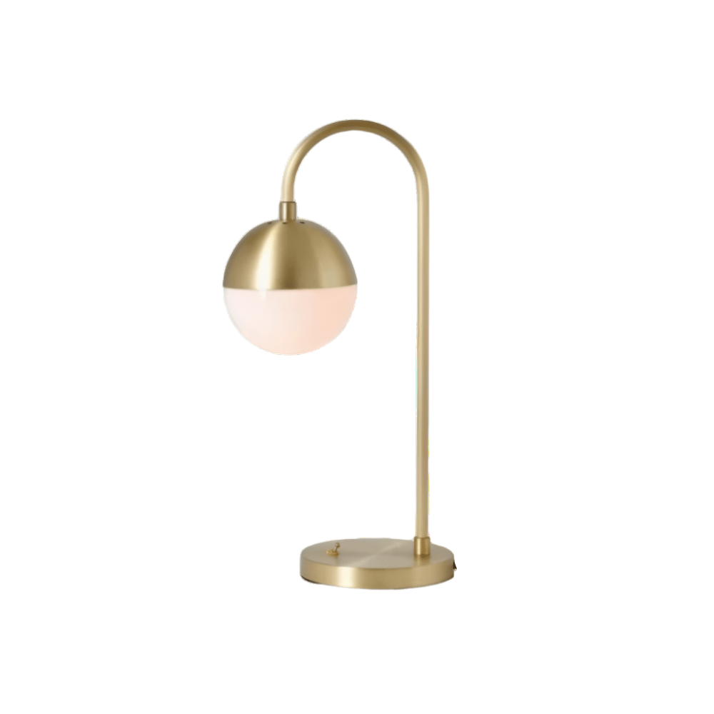 All Around Casa – Golden Foliage Table Lamp - All Around Casa