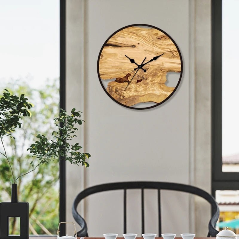 All Around Casa – Minimalist Transparent Wall Clock - All Around Casa