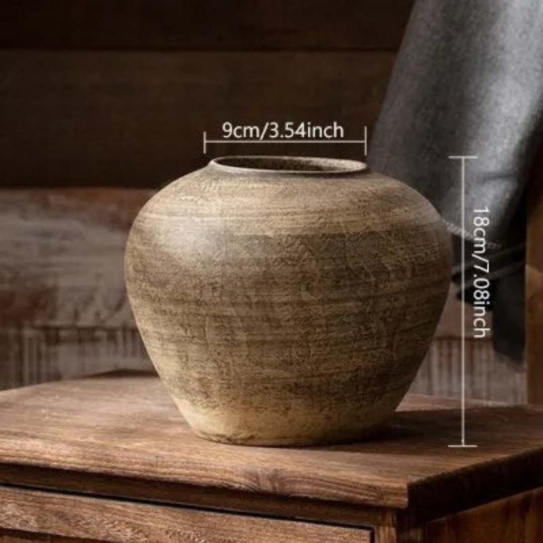 All Around Casa – Wabi Sabi Ceramic Vase - All Around Casa