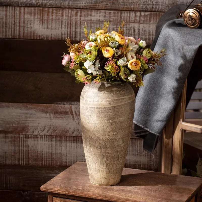 All Around Casa – Wabi Sabi Ceramic Vase - All Around Casa