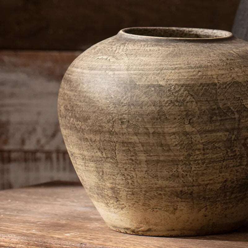 All Around Casa – Wabi Sabi Ceramic Vase - All Around Casa
