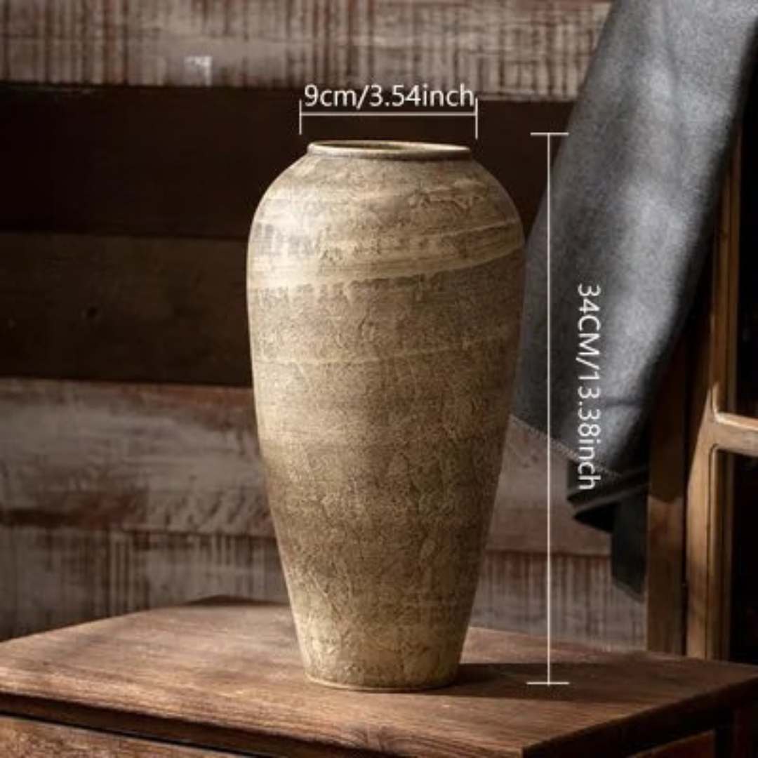 All Around Casa – Wabi Sabi Ceramic Vase - All Around Casa