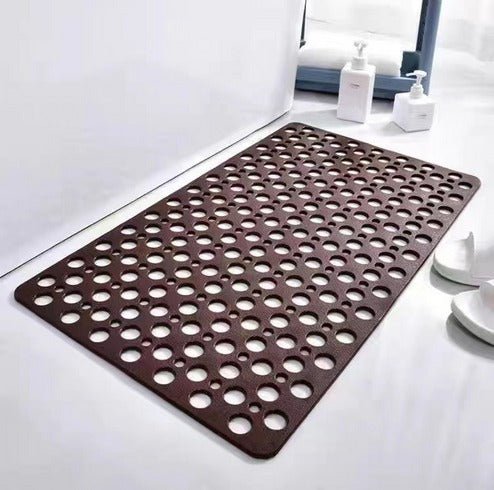 AquaHaven Elegant Antislip Shower Mat for a Fresh, Secure Bath Experience - All Around Casa