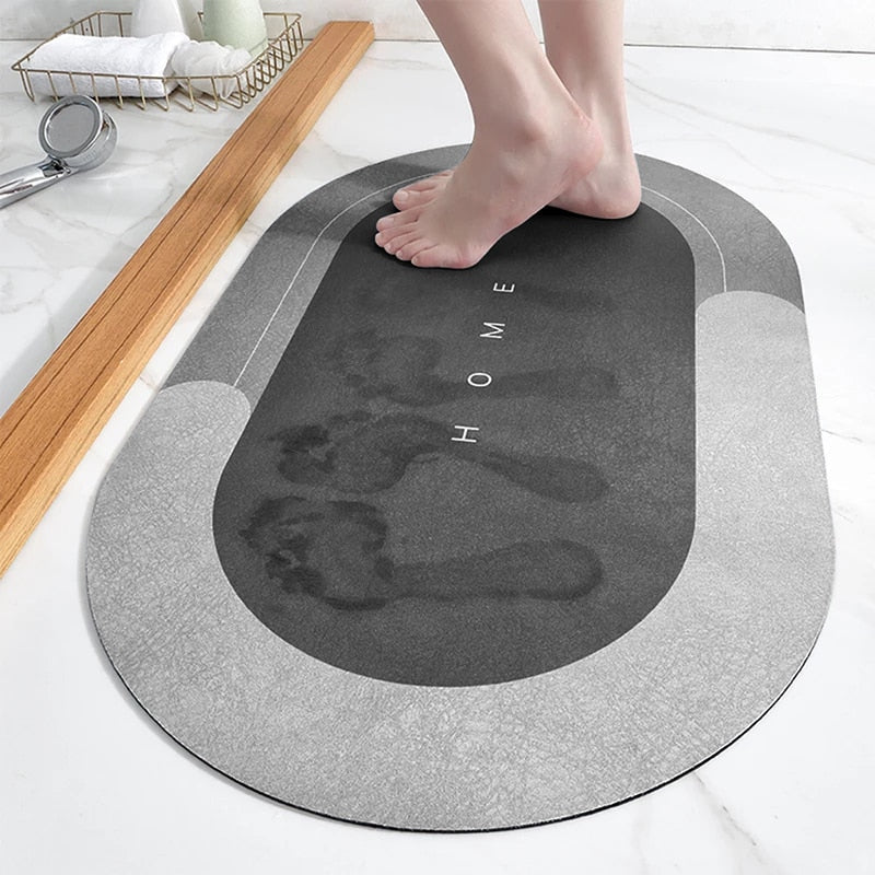 AquaLuxe Plush Bath Mat – Elegant Quick - Dry Comfort for a Spa - Inspired Bathroom - All Around Casa