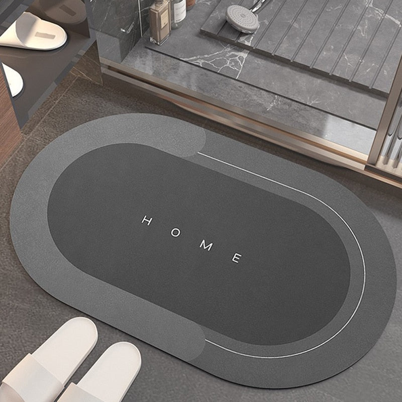 AquaLuxe Plush Bath Mat – Elegant Quick - Dry Comfort for a Spa - Inspired Bathroom - All Around Casa